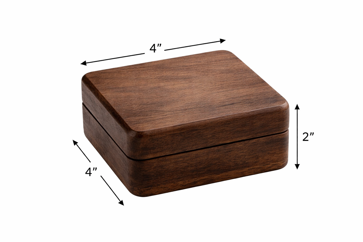Personalized Wooden Jewelry Box, Custom Engraved Keepsake Box, Small Jewelry Organizer, Birthday Wedding Anniversary Gift for Her