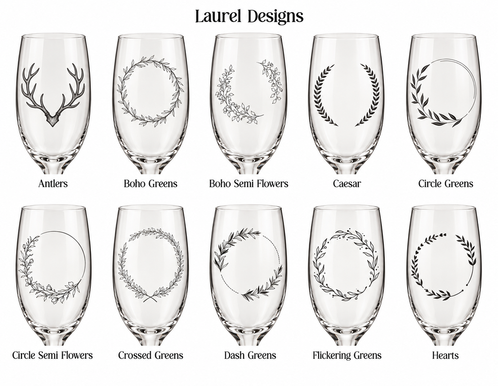 Personalized Wedding Champagne Glass Set, Engraved Couple Flutes with Custom Gift Box & Bag, Anniversary Bridal Shower Gift