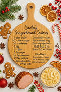 Custom Zebrawood Cutting Board with Handwritten Recipe Engraved – Memorial Gift, Heirloom Kitchen Keepsake, Personalized Gift